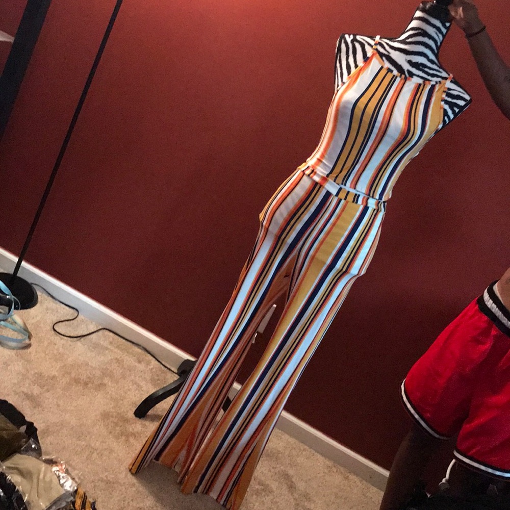 2 Piece Stripe Set
